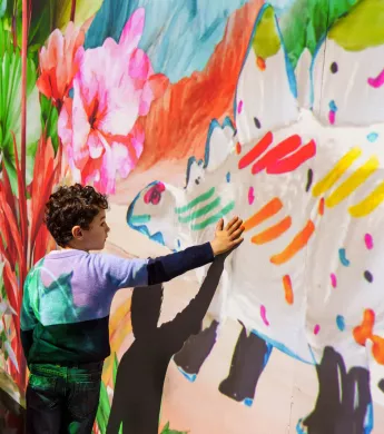 dinosaure atelier projection enfant