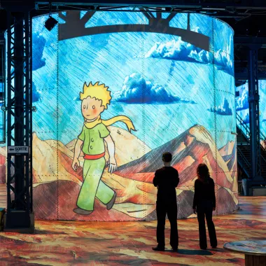 petit prince marchant