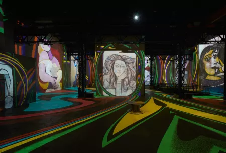 portraits femmes projection exposition immersive