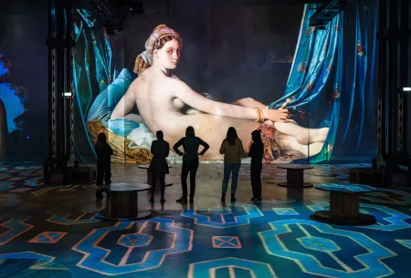 les orientalistes expositions Atelier des Lumières