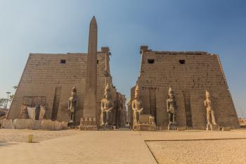 Entrance of the Temple of Luxor