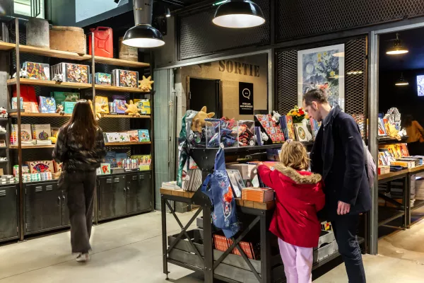 boutique clients produits musée