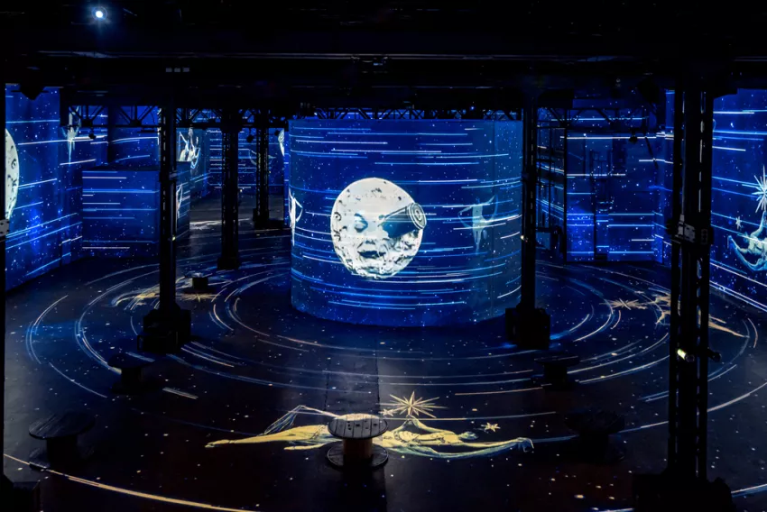 Lune de Méliès exposition immersive