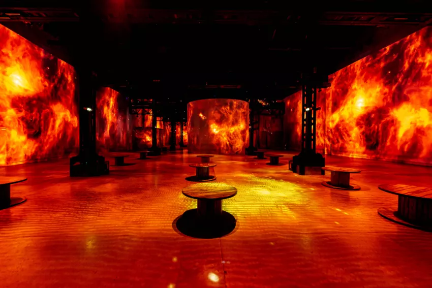 Soleil en feu Destination Cosmos