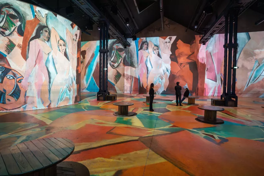 Exhibition Picasso in Paris | Atelier des Lumières