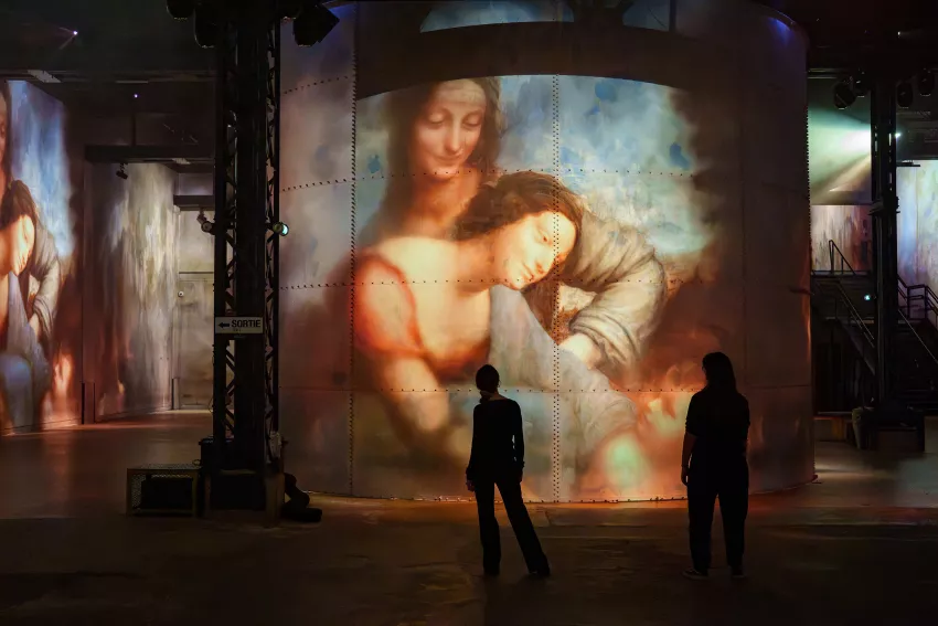 tableau femmes de vinci