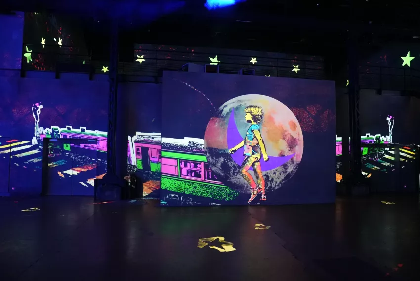 lune enfant projections